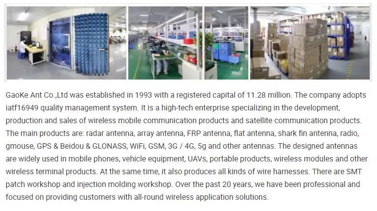 WiFi 4G FPC Flexible Internal NFC Antenna with Ipex Connector