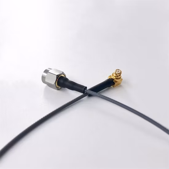 アンテナ用 Rg178 ケーブル付き直角 SMA メス - Ufl Ipex RF 同軸コネクタ アセンブリ